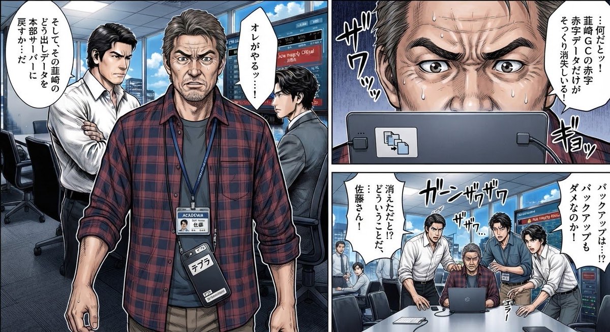 kaorunohaha's tweet photo. 山梨の奥地の山岳コース「韮崎ゴルフコース」を描く漫画、本部御祈祷編08 https://t.co/6nd1lx1b4E