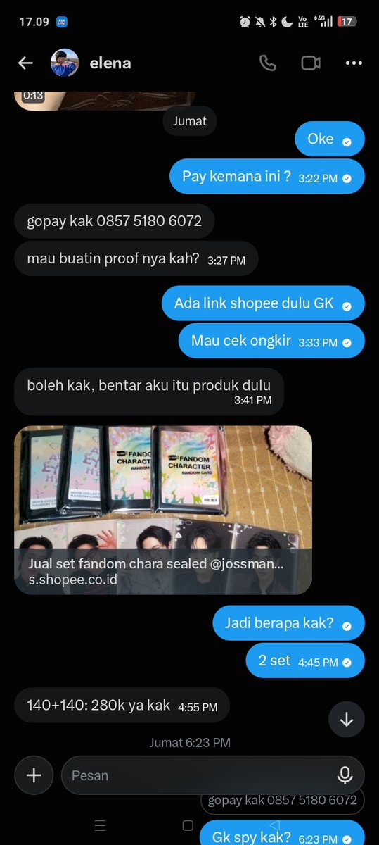 jossmantap_1's tweet photo. Help rt tolong !!

Gua habis kens scam 
Cc seled 2 biji dengan nominal 

280.000

"Gopay 085751806072" 

Alena Lu kalau liat ini ya semoga masuk neraka https://t.co/zxltEGkIOI