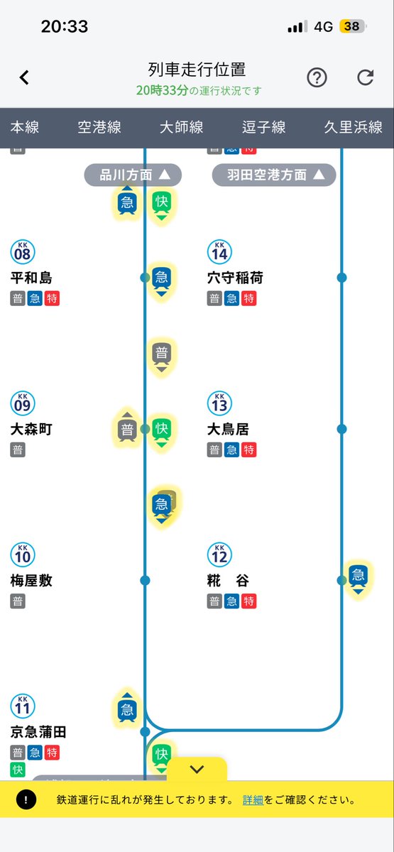 RadionetToKyO's tweet photo. 京急こと京浜急行電鉄が本気をだすと、以下のような激過密行っとけ運行になります。 https://t.co/eLqm21Ict7