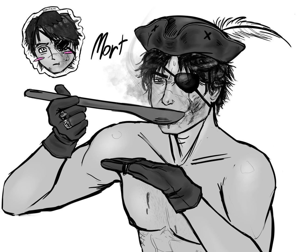 sonchioy's tweet photo. oh i luv this guy sm

still looking for #ARTMOOTS !

#art #romanceclub #sketch #mort #Аверрисдитяразлома https://t.co/sxkz2s8KIO