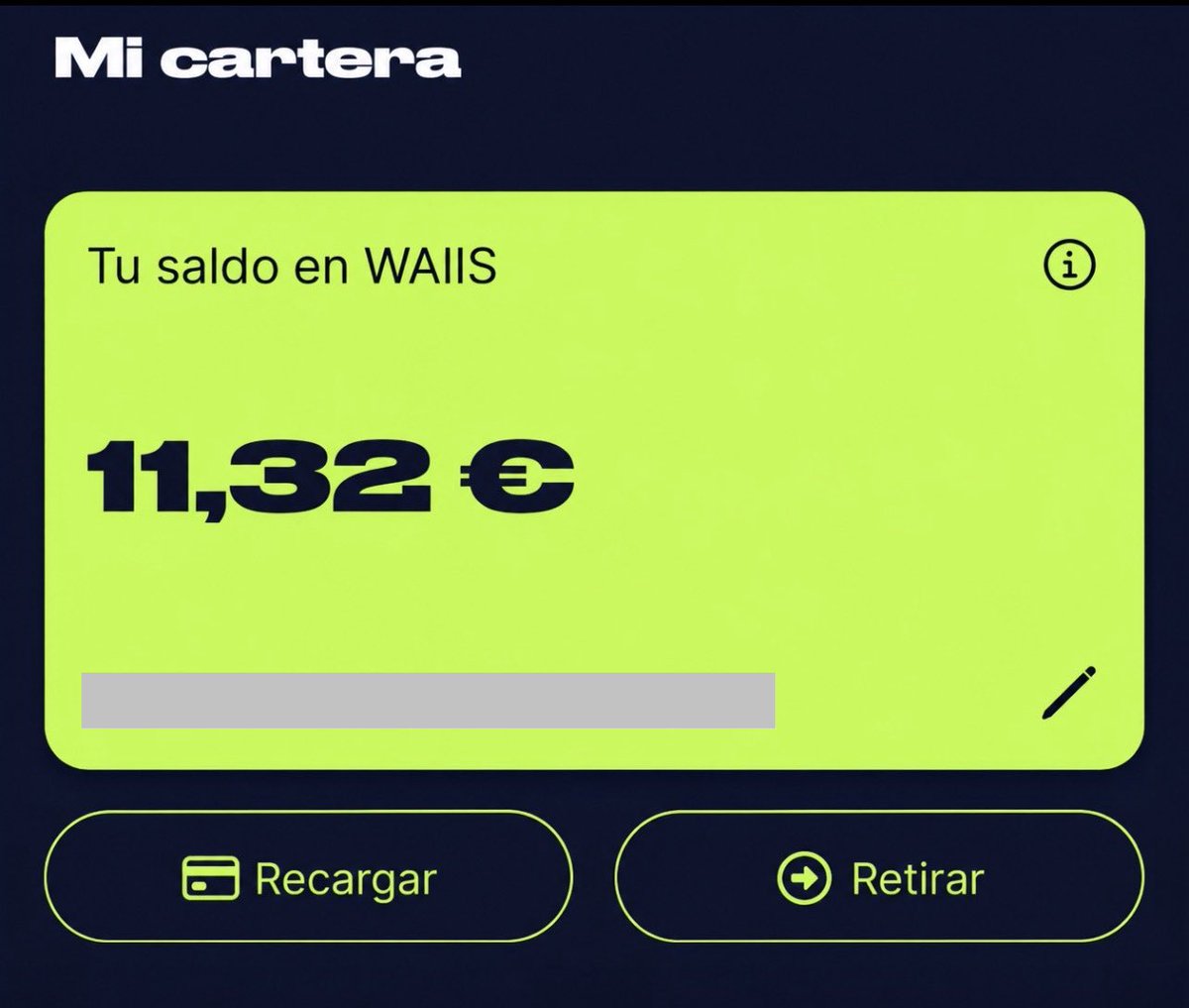 PatrullaCapital's tweet photo. 🚨 ME QUEDO CON WAIIS. Y ESTO NO ME LO ESPERABA… 🤯

💰 11,32 € en unos días. Hasta 0,07€/Km

Después de probar otras app para ahorrar haciendo km, empecé a probar 💜 WAIIS.

Pero hice una cosa antes de compartirla:

👉 Comprobar que el dinero se podía retirar.

Y efectivamente…

💸 YA TENGO 11,32 € GENERADOS Y DISPONIBLES PARA RETIRAR.

¿Lo mejor?

No he hecho ni un solo kilómetro extra. 🚗

Son trayectos que ya hago todos los días.

WAIIS te permite:

✅ Monetizar tus trayectos
✅ Registrar tus kilómetros
✅ Compartir coche
✅ Generar saldo en €
✅ Retirar el dinero
✅ Conseguir recompensas por referidos

Y aquí viene lo interesante… 👀

👇 Os enseño cómo funciona y cómo podéis sacar los primeros 5 €.