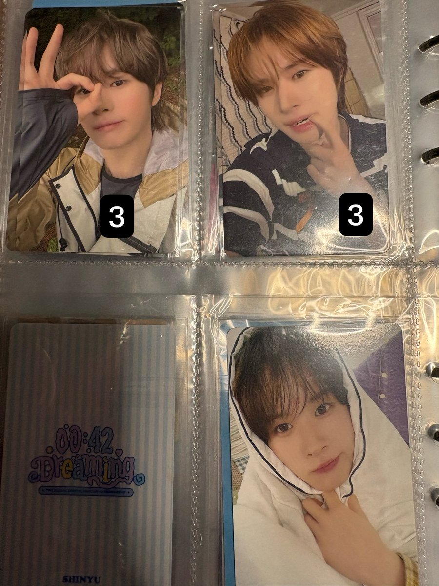yjmo0z's tweet photo. TWS ENHYPEN
(譲)写真のもの
(求) TWS ヨンジェ

なんでも🙆‍♀️

#TWS交換 #ENHYPEN交換 #TWSトレカ交換 #ENHYPENトレカ交換 https://t.co/OtnOQyKs1w