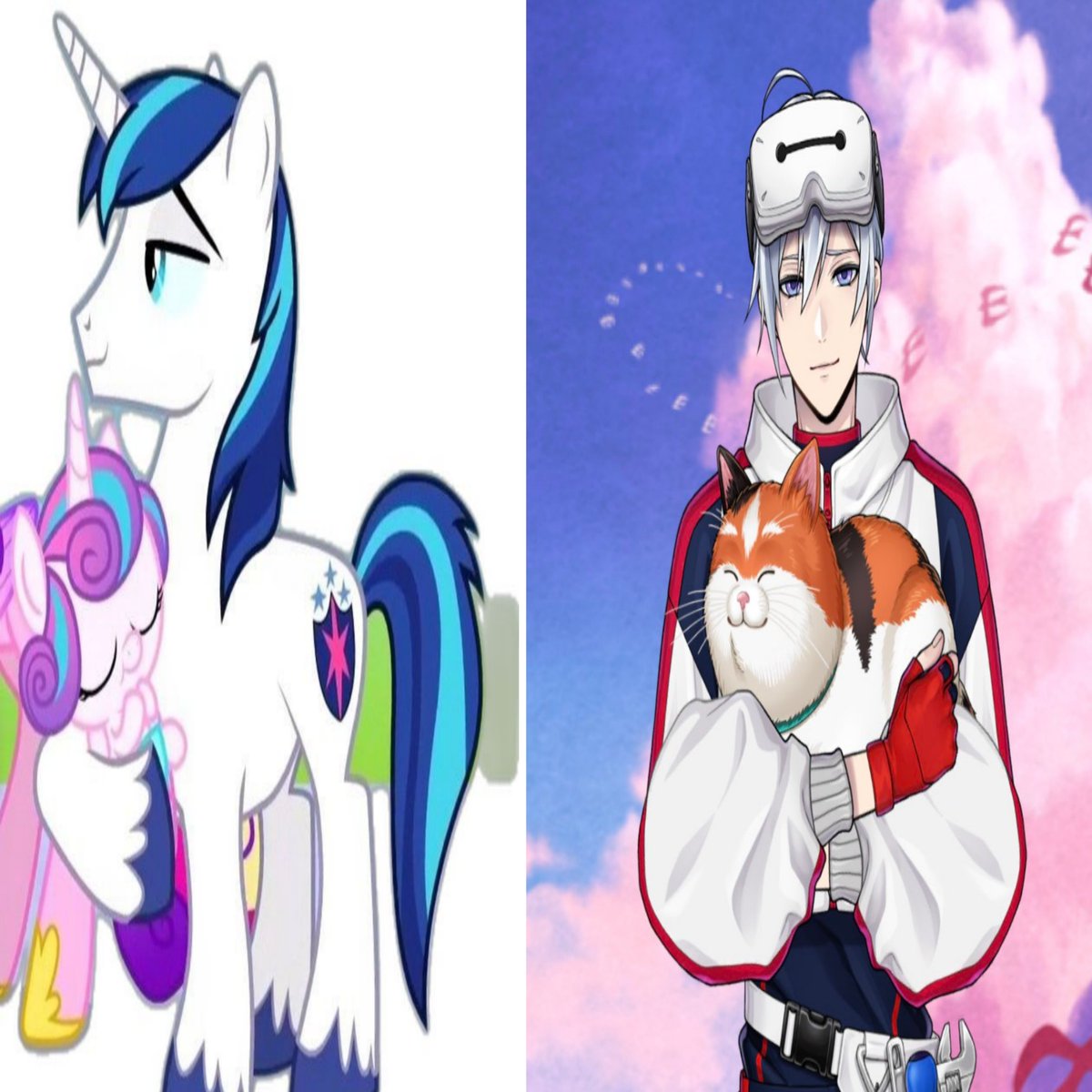 SILVERIAK0's tweet photo. ♪   𓈒𓏶   💭   ♡⃘𓈒 is  it  just  me  or  they  are  kinda  similar . . . 🤔 https://t.co/IvdfGgFQT6