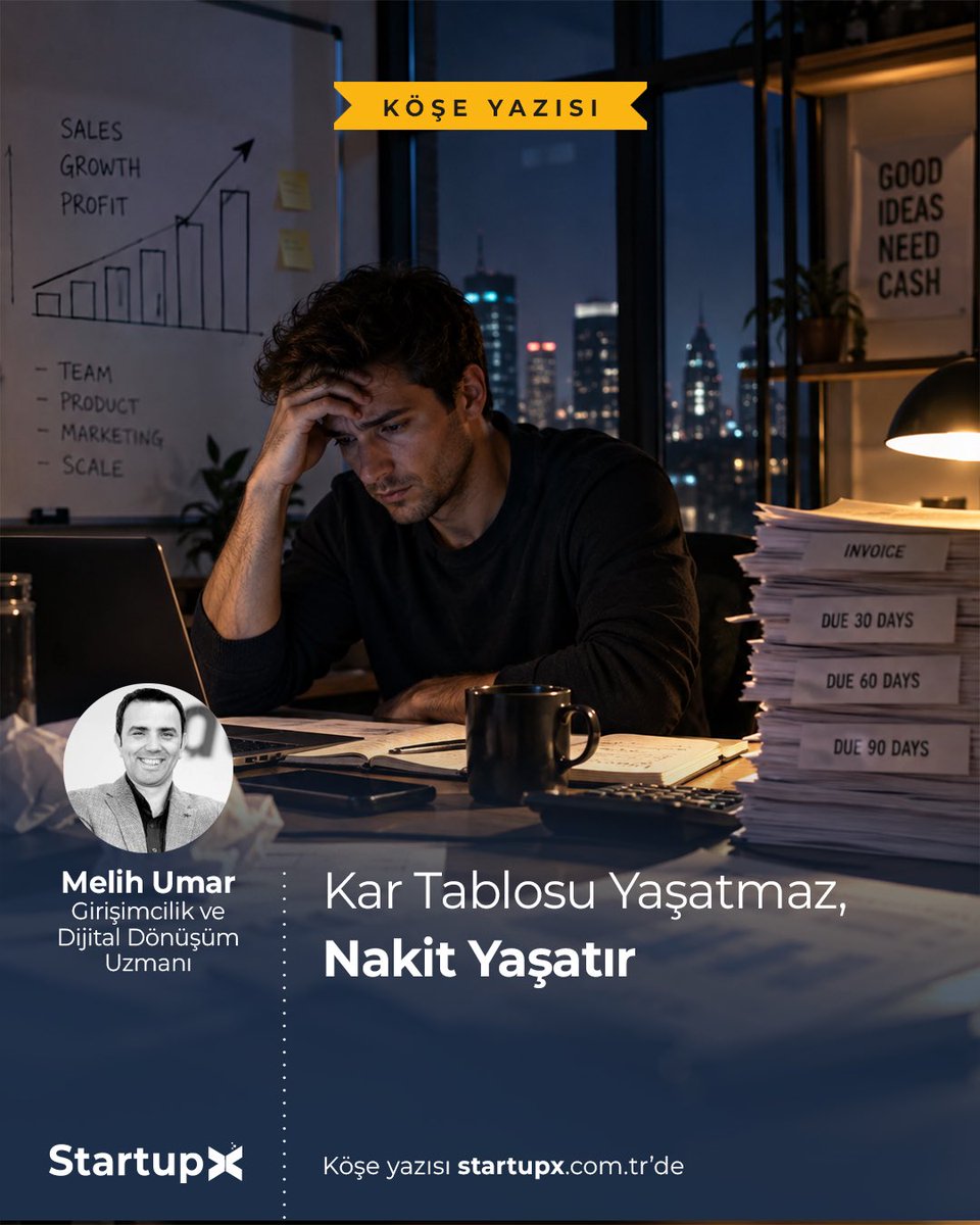 Startupxtr's tweet photo. 📢 Yeni Köşe Yazımız Yayında!

Kar Tablosu Yaşatmaz, Nakit Yaşatır

📝 Yazının tamamı: https://t.co/xKS7zg5UF5

#Startupx #köşeyazıları #Girişimcilik #nakitakışı #sürdürülebilirbüyüme https://t.co/3Tgbz4H3jq