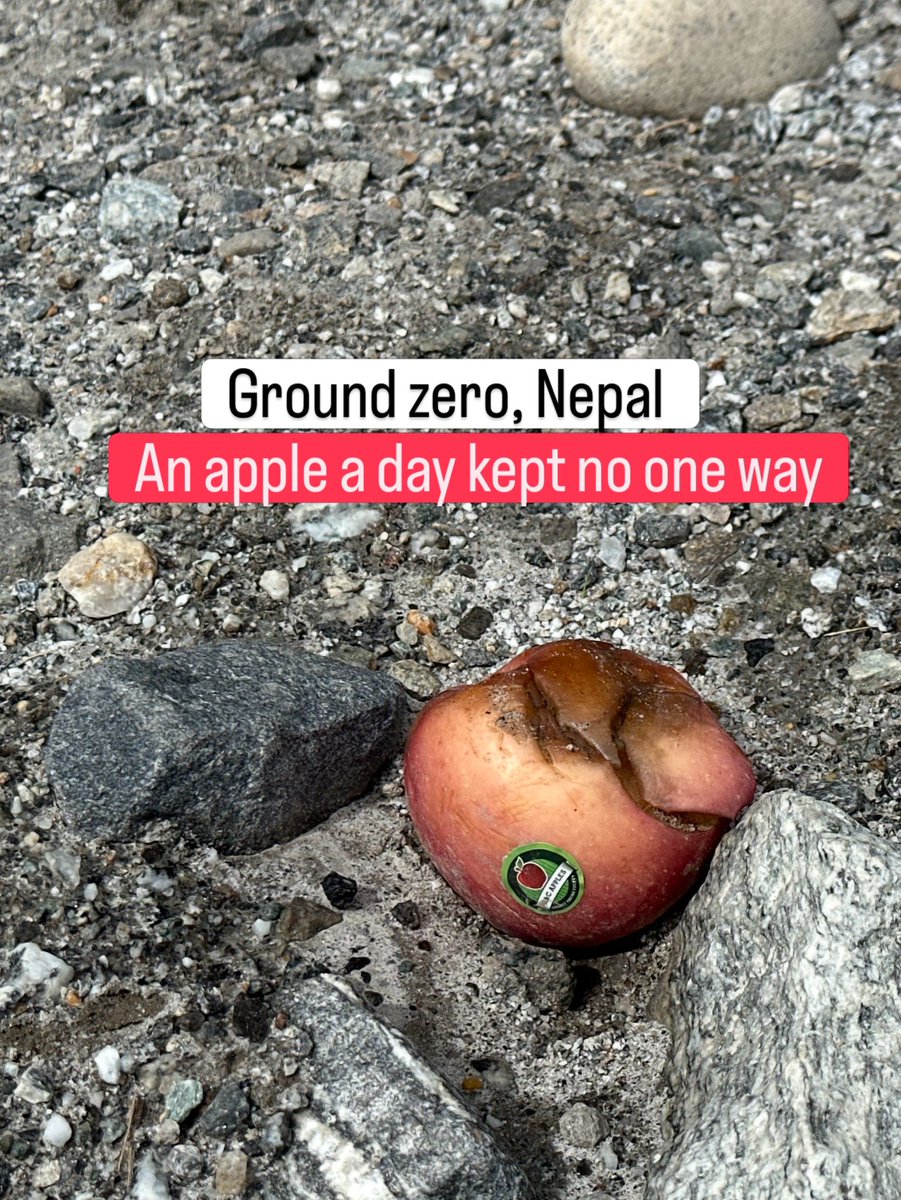 BDUTT's tweet photo. I return from Nepal so moved and overwhelmed by the fortitude, compassion and courage of a country that has refused to give up, a country where civil society has been exemplary- clearing debris, feeding each other, standing in solidarity- a country where the Nepal Army have been real heroes, a country that asks why when they are responsible for 0.1% of greenhouse emissions, when they have 46% forest cover- are they being made to pay the price for global climate crimes. . I leave Nepal with my heart heavy and in prayer for every impacted family, including hundreds of Indians, still looking for a loved one or at the very least a body to bring home. 💜💔- with Cameraman Anoop Kumar, on the ground for @themojostory -our full coverage here https://t.co/155d8GloWg
