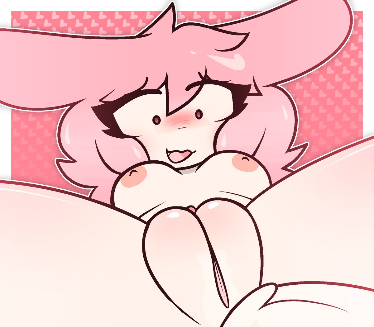 downbadflow's tweet photo. 2 in 1 bunny 🫦 @bun_vox https://t.co/lAvZT6ps6H