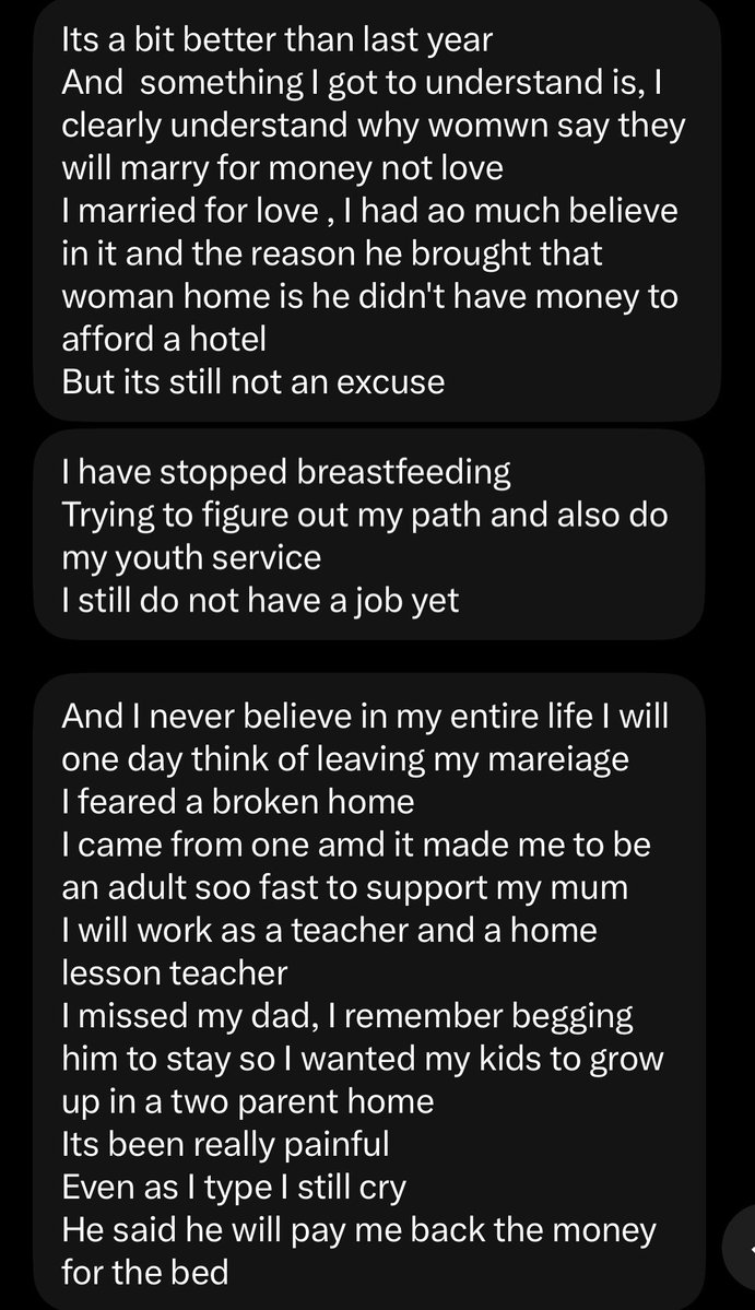talk2veee's tweet photo. 1yr after… she is still hurting and can’t move on.

You know my stance on telling women what to do,so that they won’t accuse anybody of making them do it.

Leaving him is solely your decision. https://t.co/RhhJqzuwLn
