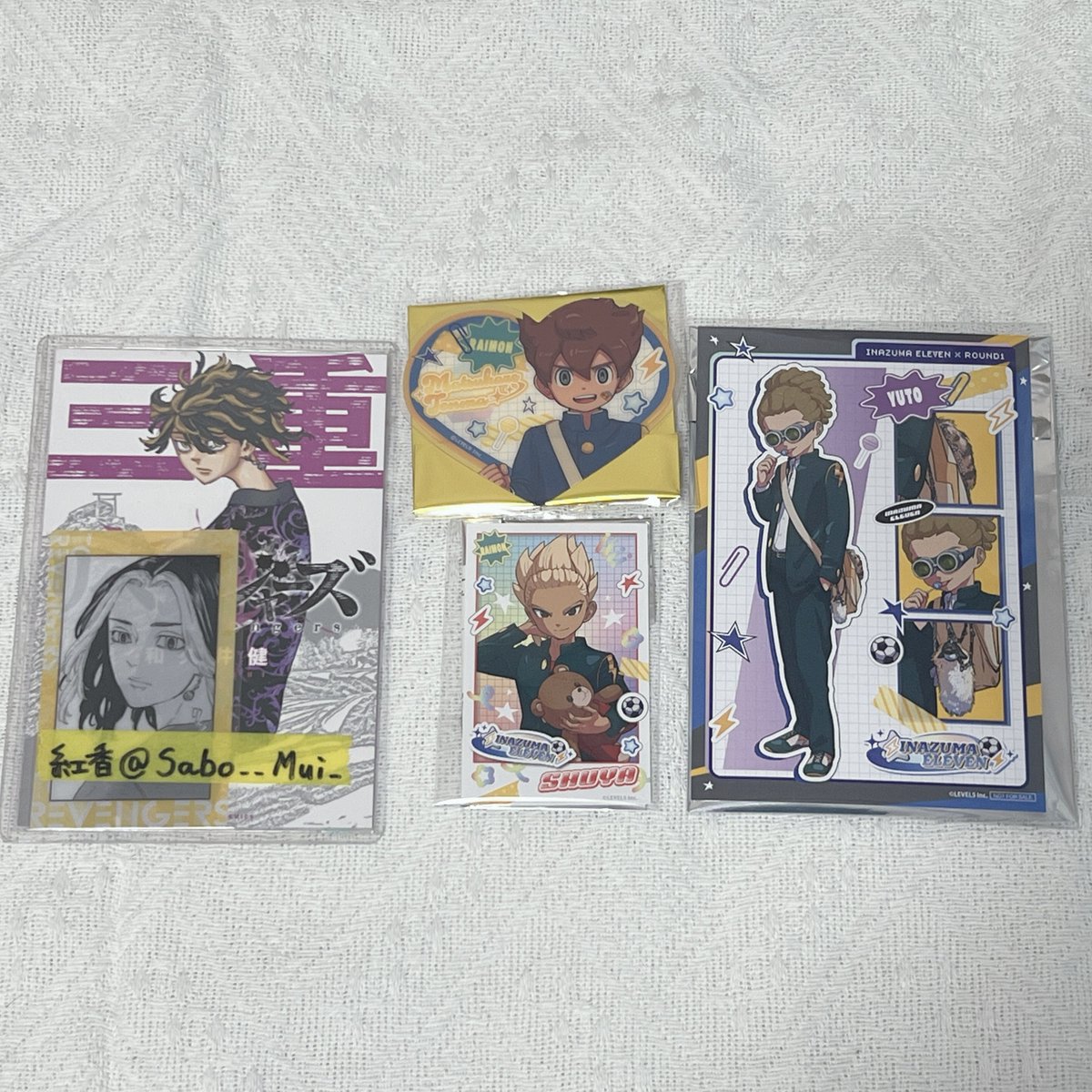 Sabo__Mui_'s tweet photo. 【交換/譲渡】イナズマイレブン イナイレ ラウンドワン フォトカード 特典ポストカード ハートクリアカード 

求➡️同種 風丸

譲➡️鬼道  豪炎寺  天馬

同種同士での交換、
郵送>>手渡しでの交換でお願い致します。
大変難しいと思いますがお声掛けお待ちしております。 https://t.co/F5jXwMdP1l