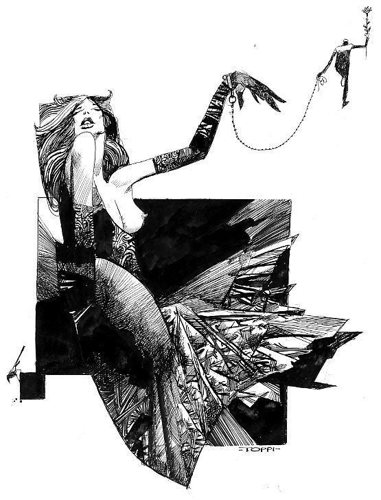 lavidaenvinetas's tweet photo. Sergio Toppi https://t.co/PguSb203Te