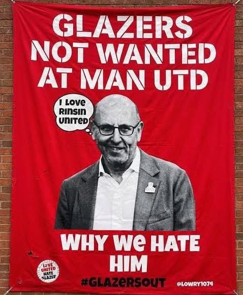 OlogbonLolaye's tweet photo. #GlazersOut
@ManUtd https://t.co/uJCYwXjMts