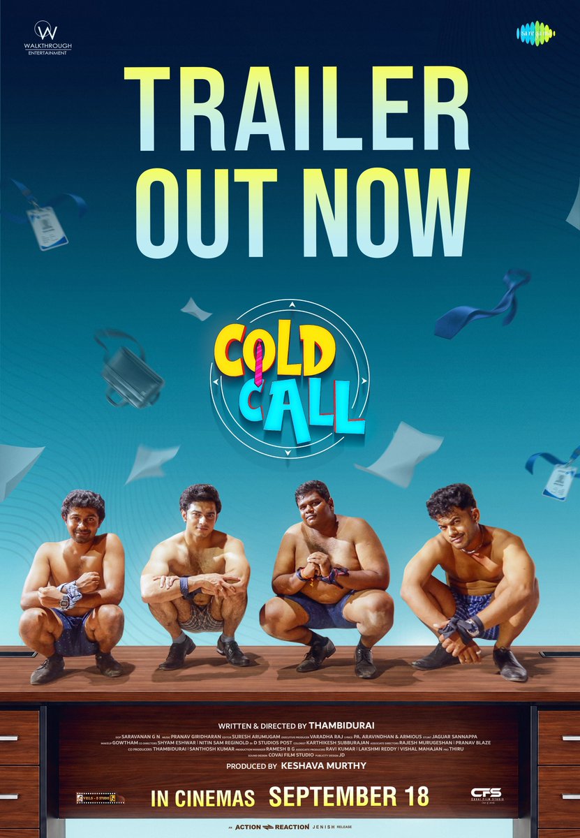 ramk8059's tweet photo. Get ready to experience a fun filled entertainer 🤩

#ColdcallTrailer ❤️‍🔥

▶️ https://t.co/nLf5VzCCjw

#ColdcallTamilmovie In theatres from September 18 👔💼 https://t.co/ivkGjIKZfj