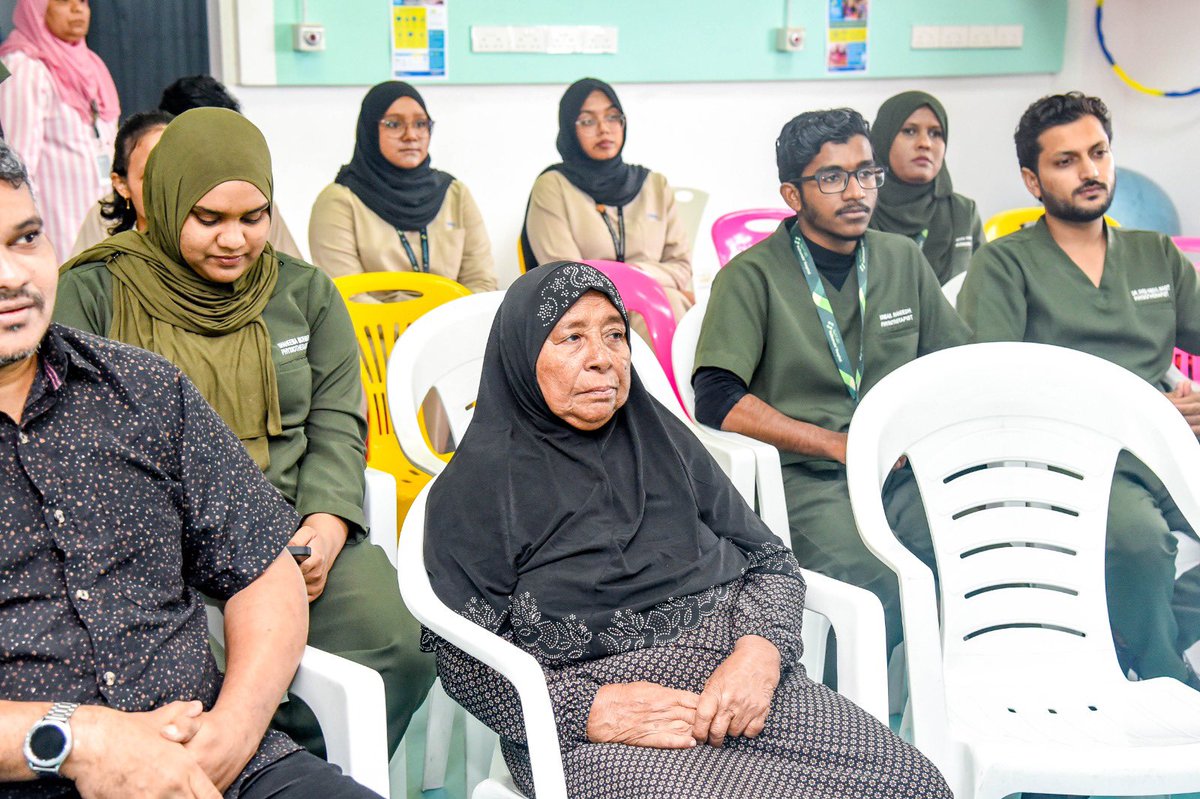HMH_mv's tweet photo. Our Physiotherapy department hosted meaningful gathering for stroke survivors, highlighting their resilience, and the vital role of physiotherapy in recovery.
#WorldPhysiotherapyDay2026 #StrokeRecovery #Physiotherapy #MovementMatters https://t.co/NHyyd5jdP2
