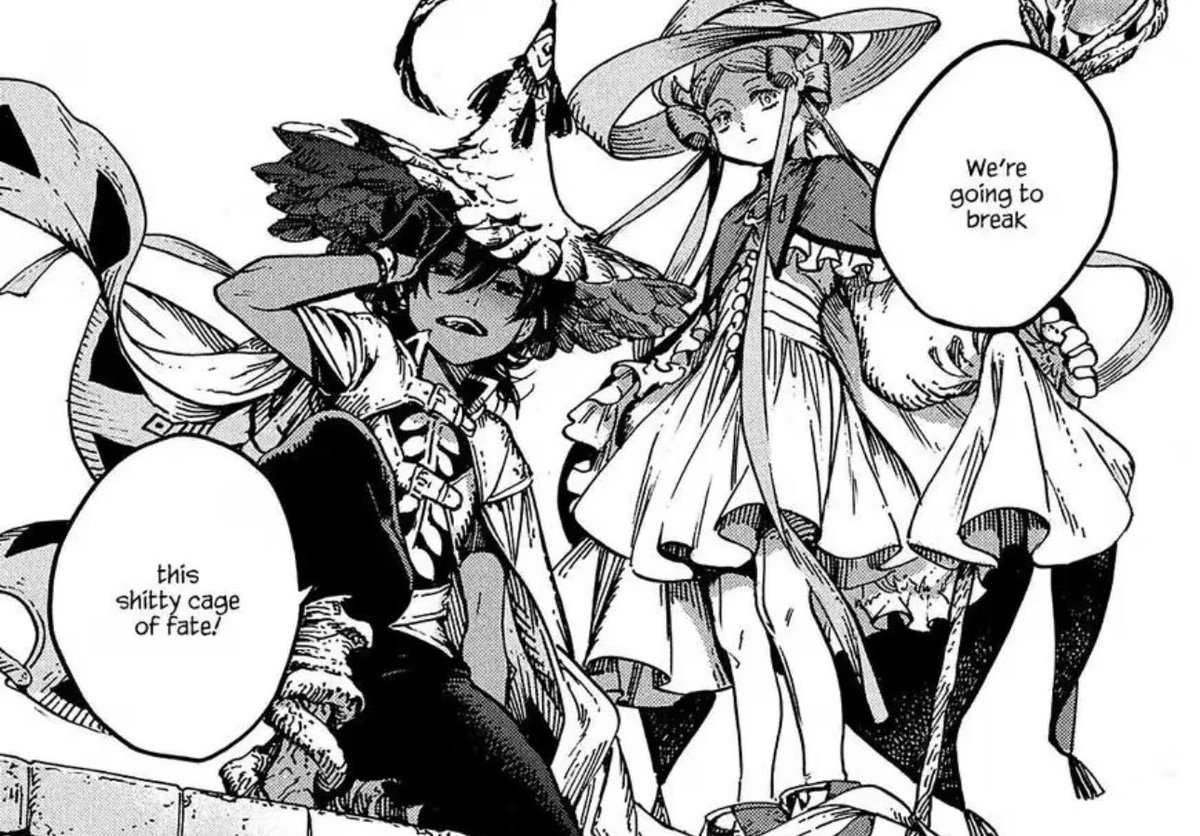 fuedalreese's tweet photo. im wondering how accurate custas’ cursing in the fan translations are this is killing me #whaspoilers https://t.co/XQEALflue7