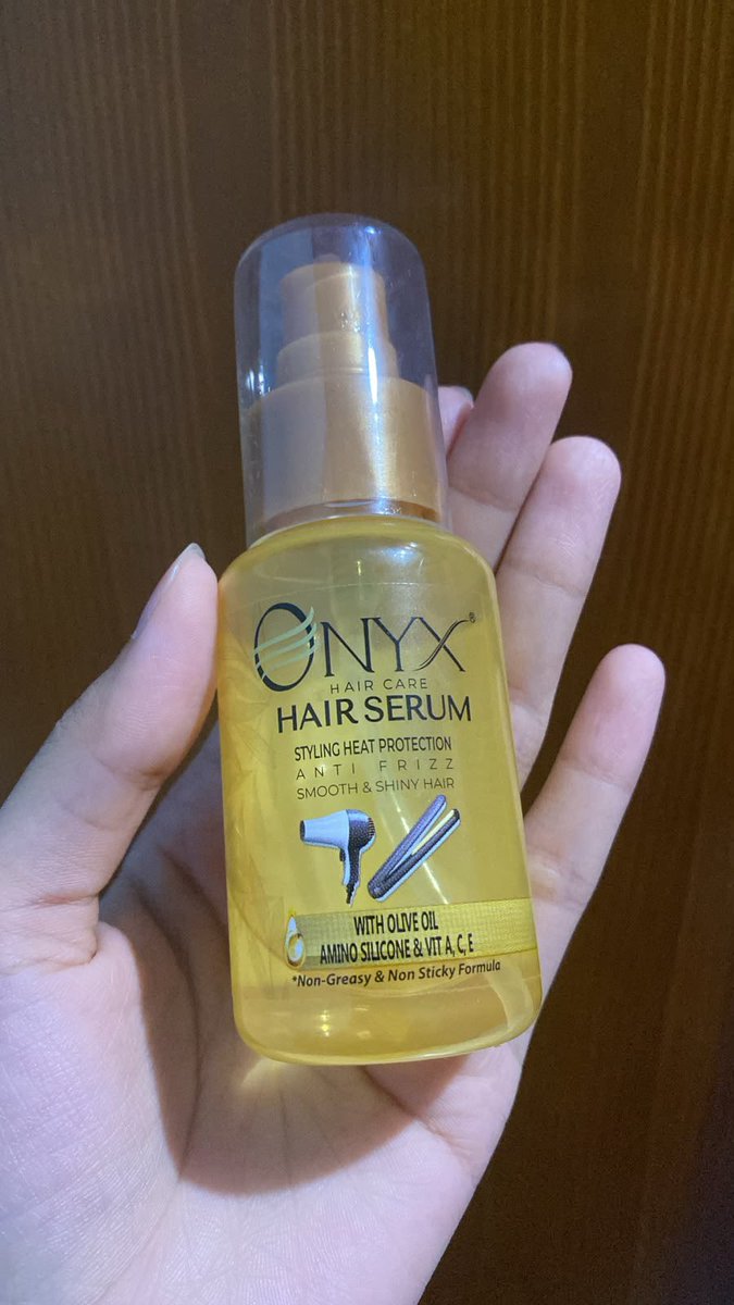 ofcthann's tweet photo. hayooo siapa yang abis catokan rambutnya malah jadi kering?? sebelum catokan pake hair protect dulu yeah, kalo ak pake hair serum dan yang aku rasain bikin jadi tahan lamaa, pake inii

https://t.co/UHvbxIaHgM https://t.co/ZsDE6yBWhN