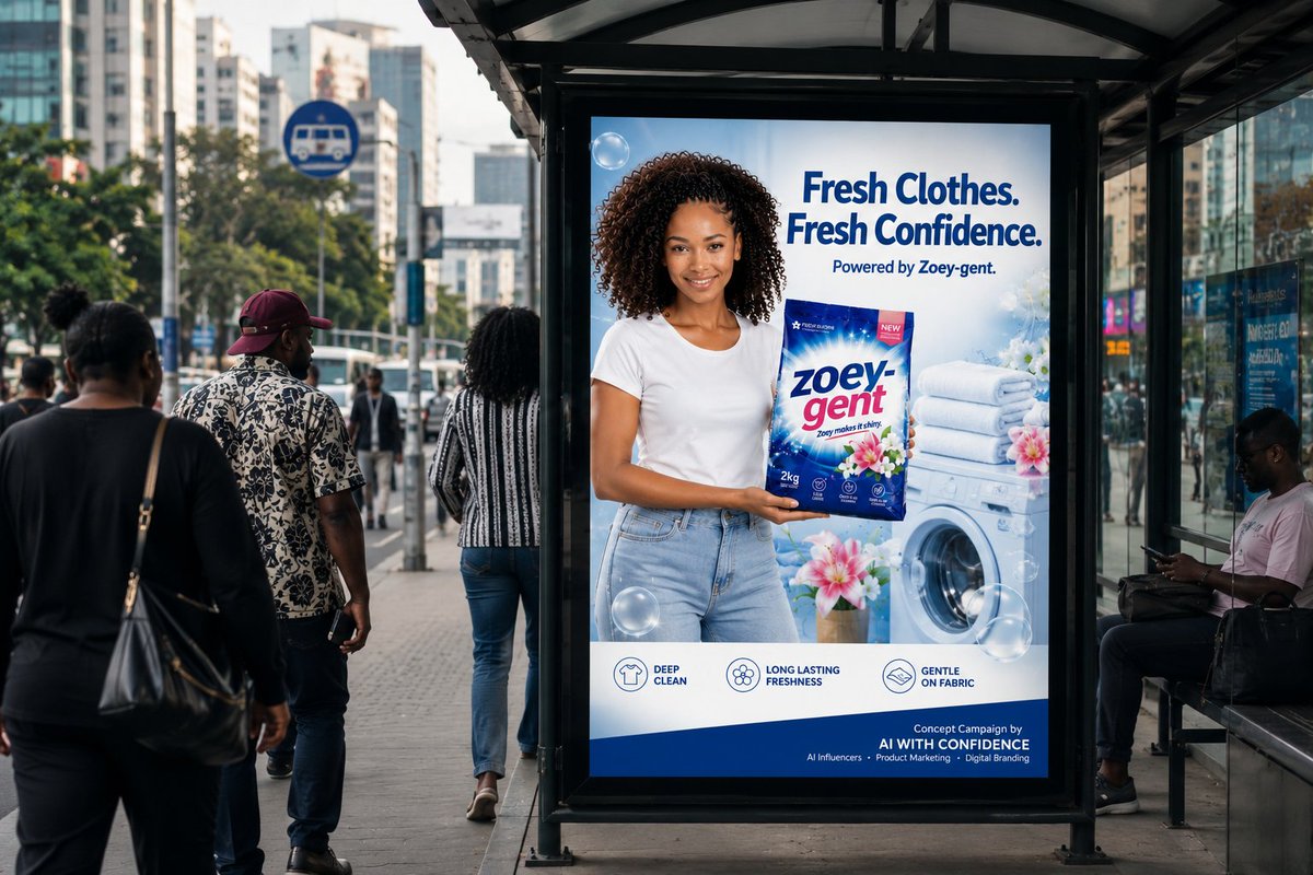 dawn_gambo's tweet photo. I created Amara AI AND the entire Zoey-gent campaign. 👀🔥
AI influencer. Product visuals. Billboards. Ads. Retail displays.
I can do the same for YOUR brand.
DM me. Let’s make your brand unforgettable. 🚀
#AmaraAI #AIWithConfidence #AIMarketing #BrandCampaign #CreativeDirection https://t.co/csmXQcoocF