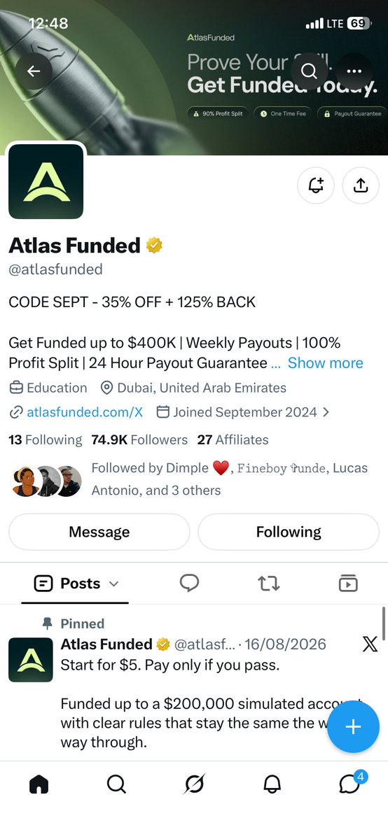 thefxGiant's tweet photo. @Thekingsmann_ @Qaazi_szn @panacea_crypt @LAntonioAF @atlasfunded ✅ Done https://t.co/wOCVeMcaSw
