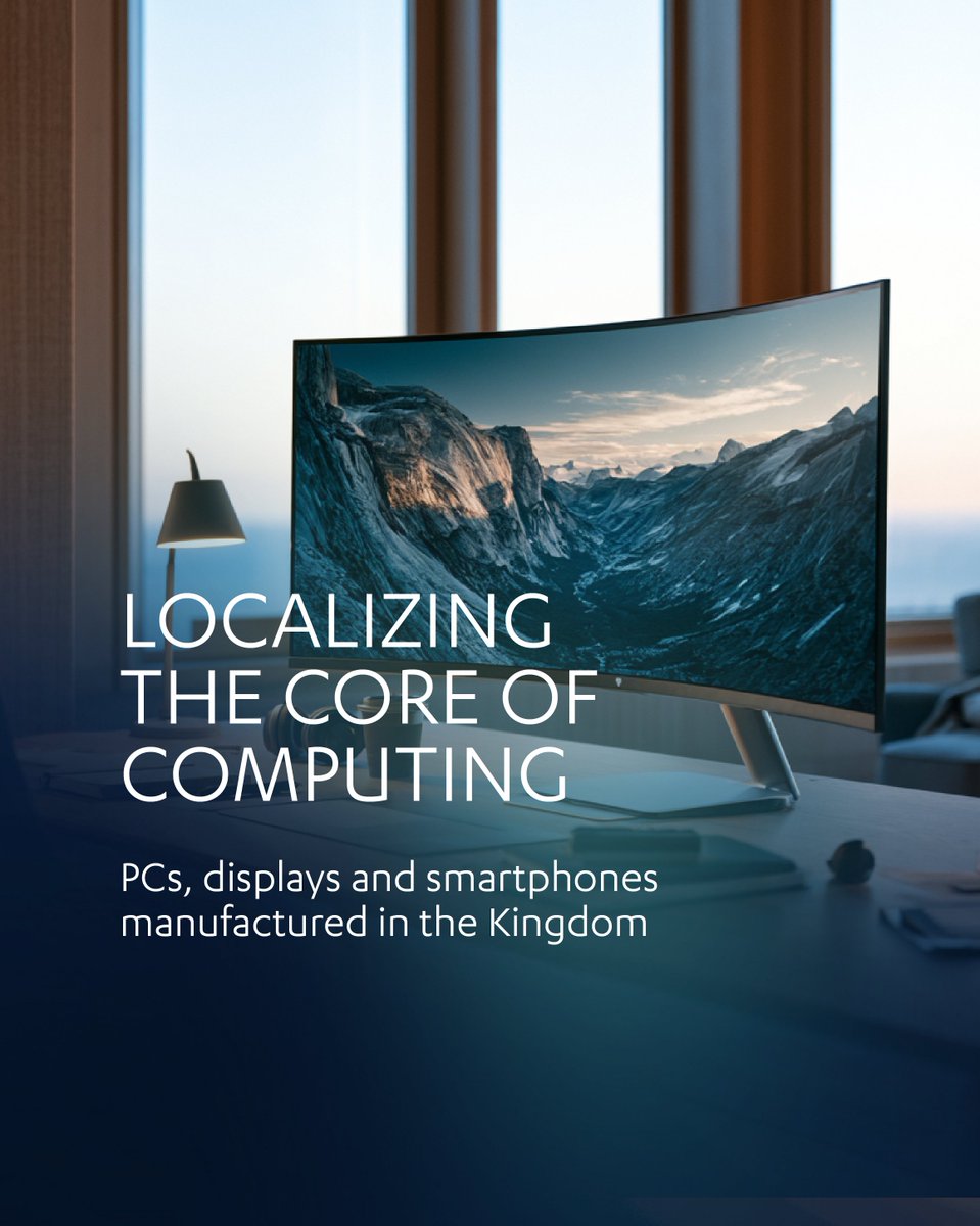 alat_tech's tweet photo. AI needs infrastructure.

Together with our partner @Lenovo, Alat is building advanced manufacturing capability in Saudi Arabia and localizing the production of laptops, desktops and servers. Building the hardware behind an AI-driven future.

Learn about our Lenovo partnership: https://t.co/wJIjBHT3xf

#Alat #TomorrowMadeBetter #AdvancedManufacturing