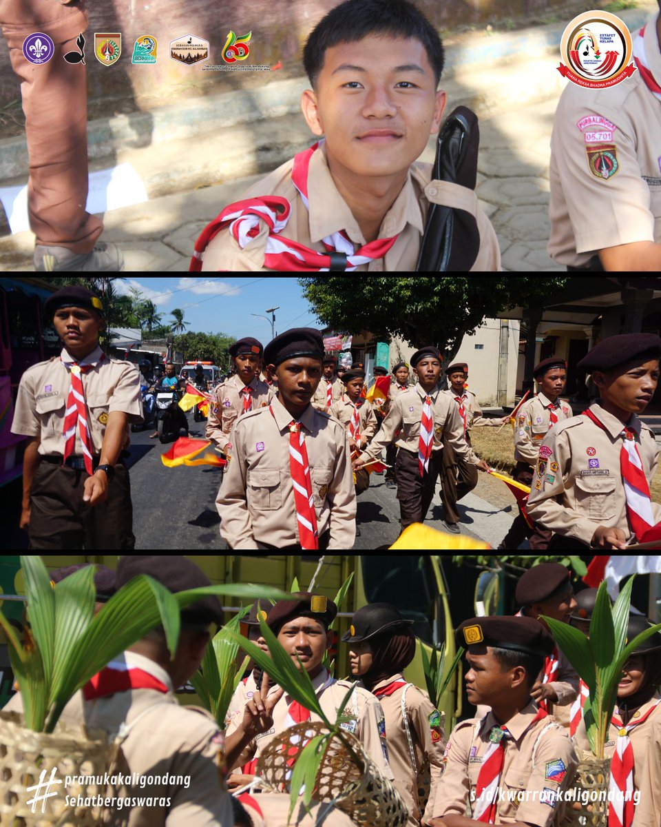 KwarranKaligon1's tweet photo. ETK Kwarda Jawa Tengah di Kwarran Kaligondang #estafettunaskelapa #pramuka https://t.co/uMEKmuSx6D