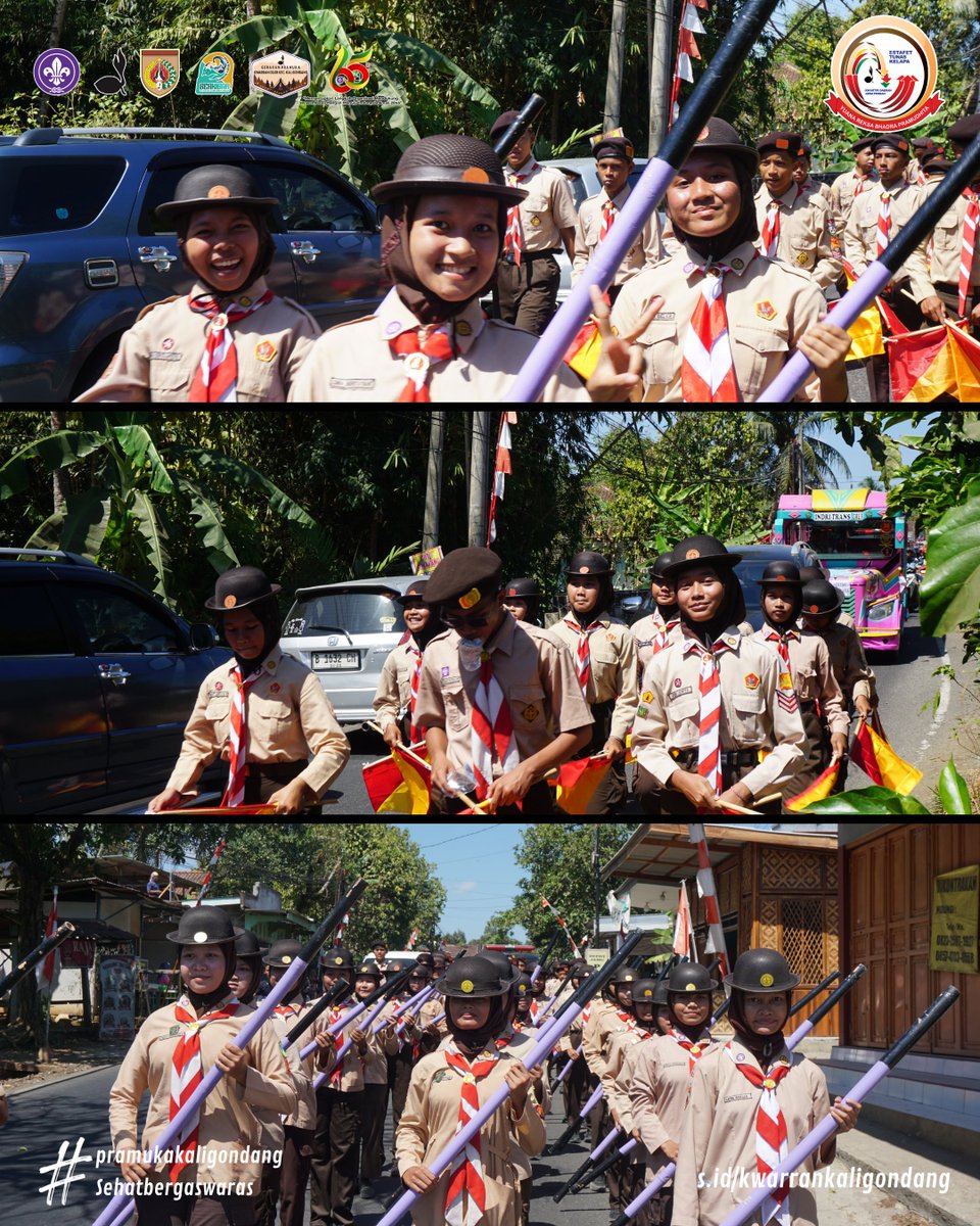 KwarranKaligon1's tweet photo. ETK Kwarda Jawa Tengah di Kwarran Kaligondang #estafettunaskelapa #pramuka https://t.co/uMEKmuSx6D