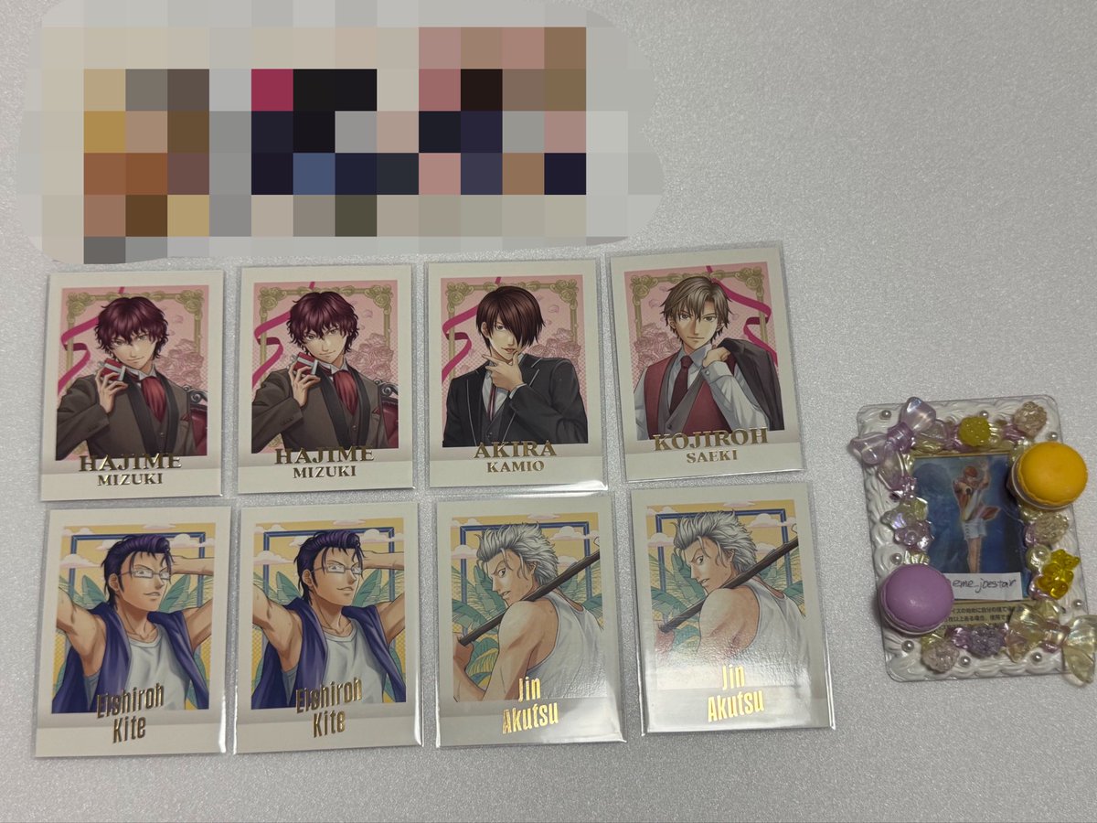 eme_joestar's tweet photo. 【交換】新テニスの王子様 テニプリ 
ぱしゃこれ ドキサバ  学プリ

譲　
跡部 手塚 幸村 忍足 白石
佐伯 神尾.  観月 亜久津 集合 木手

求　同種遠山 
       > 異種遠山 芥川 柳生 (友人分)千石

1枚目は任意同数含めたお取引希望です

半数以上お取引白紙分です💦
連絡が途絶えない方、お取引完遂していただける方のみお願いいたします🙇

⚠︎お声かけの際にはID付きお写真必須⚠︎

お気軽にお声掛けください🌼