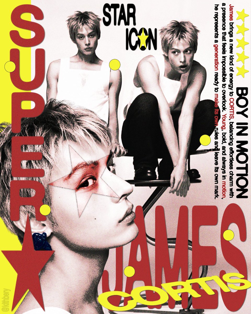 sanseeyu's tweet photo. SUPER! #JAMES ★ https://t.co/fjwn8lKDMr