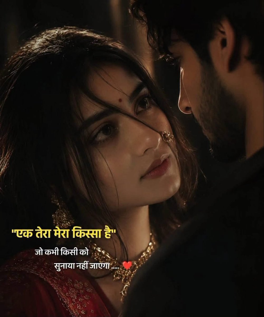Di__sha1's tweet photo. मुझे तुमसे प्रेम करने का अधिकार तो नहीं है,
लेकिन मैं प्रेम की उपस्थिति बनकर रहूंगी।
अगर तुम्हें कोई आपत्ति नहीं है, तो
 
"सुनो ना, खडूस 
 मैं हमेशा तुम्हारी ही रहूंगी....🦋

@Di__sha1 https://t.co/BknK1DzxEx