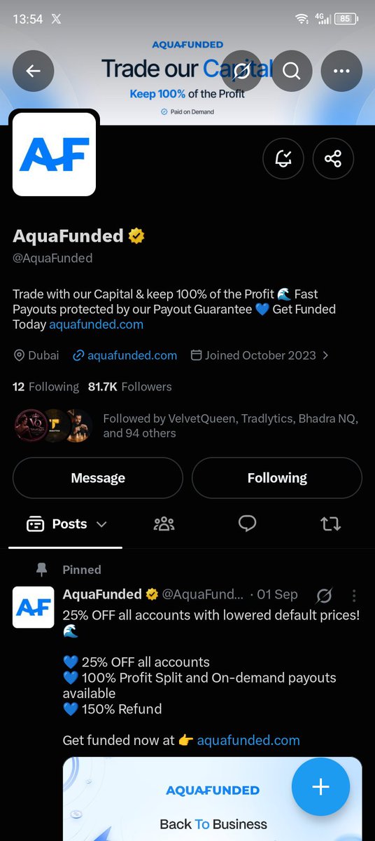 ElsonMusengu's tweet photo. @AquaFunded @LewisAquaFunded Let's Go 🔥 https://t.co/59k8IfKuZB