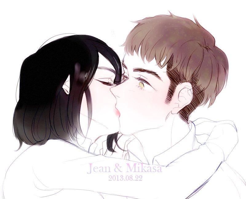 mikasau4w's tweet photo. Some old art  #ジャンカサ #jeankasa https://t.co/VDPrDWgDmL
