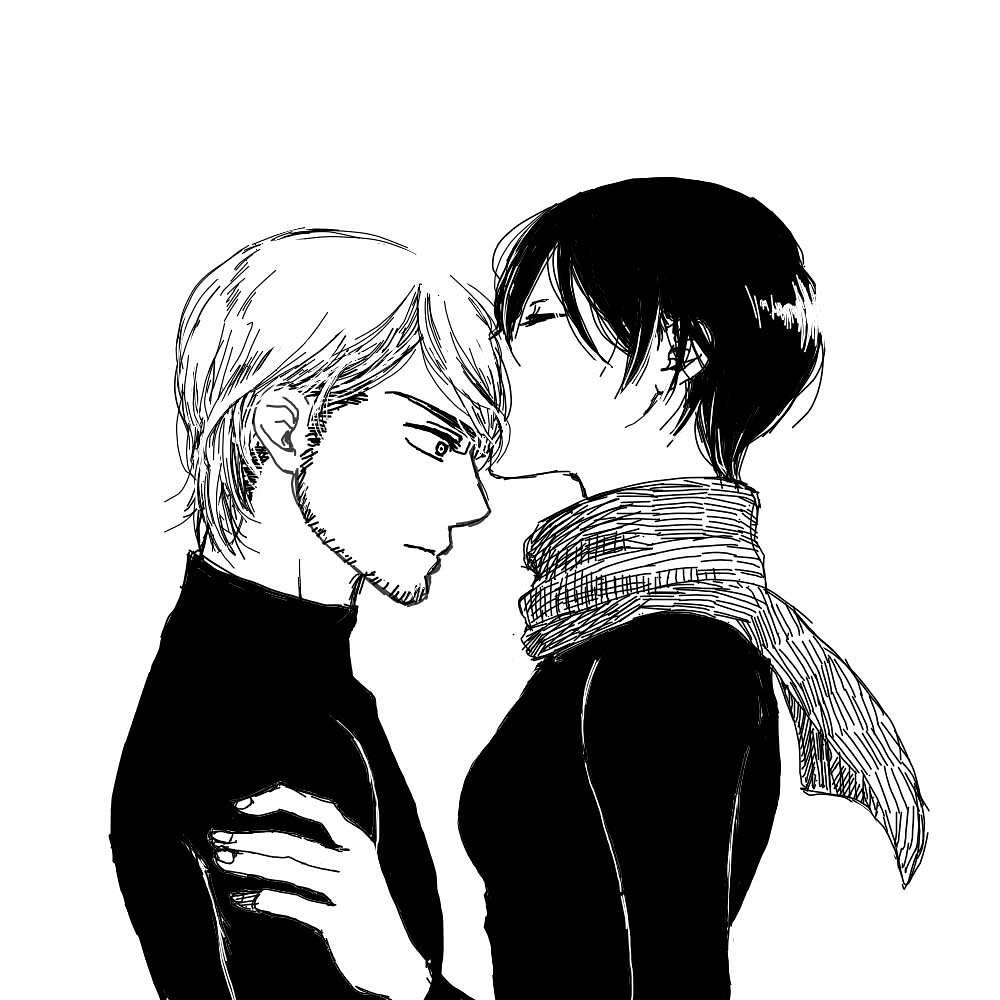 mikasau4w's tweet photo. Some old art  #ジャンカサ #jeankasa https://t.co/VDPrDWgDmL