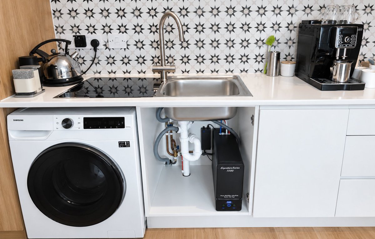 Pure_Choice's tweet photo. Tired of hard water ruining your home? 🧼

We transformed a central Salisbury apartment’s water with a compact Hague softener &amp; tankless Direct Flow purifier—no bulky tanks, just pure water &amp; zero scale!
Get your free quote 👇
https://t.co/nw8818lYWg
#PureChoiceUK #SoftWaterUK https://t.co/FlK1GZgtxX