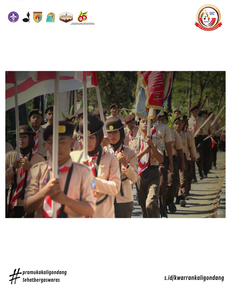 KwarranKaligon1's tweet photo. ETK Kwarda Jawa Tengah di Kwarran Kaligondang #estafettunaskelapa #pramuka https://t.co/ZTENkWkAmr