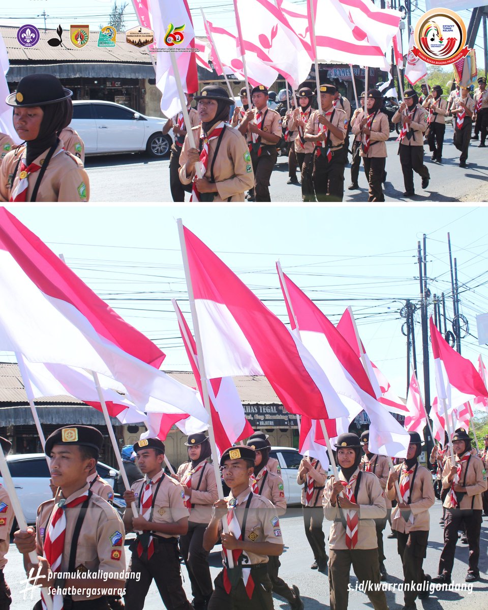 KwarranKaligon1's tweet photo. ETK Kwarda Jawa Tengah di Kwarran Kaligondang #estafettunaskelapa #pramuka https://t.co/ZTENkWkAmr