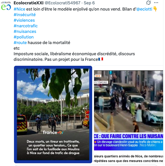 Ecolocrati54967's tweet photo. Un avant-goût de l'impéritie : (in)sécurité dans la @MetropoleNCA + à @VilledeNice + à @VilledeCagnes cambriolage au #MuséeRenoir
@departement06
le tout administré par la droite extrême

#insécurité #violences #narcotrafic #nuisances #pollution #mortalitéroutière
#RN #UDR https://t.co/5AtQZXah8u