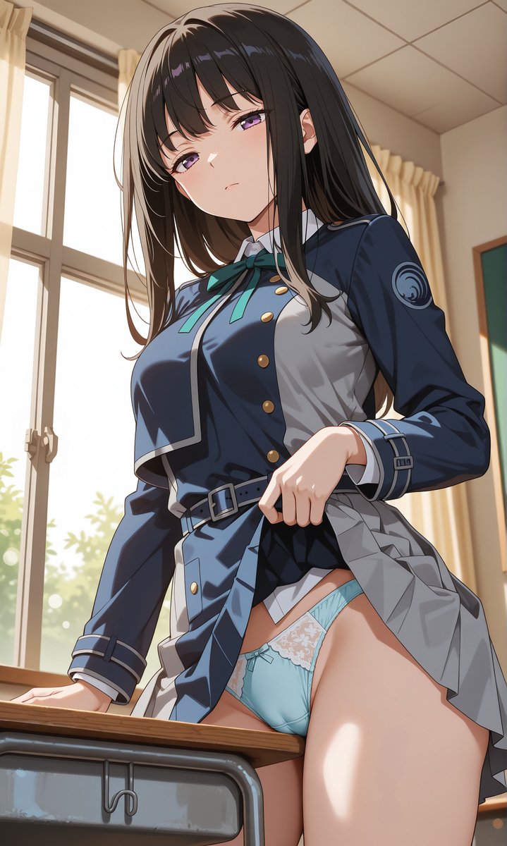 ZZUxRUSrdBVE's tweet photo. ジト目の、たきなさん https://t.co/9Z8VvxIfBt