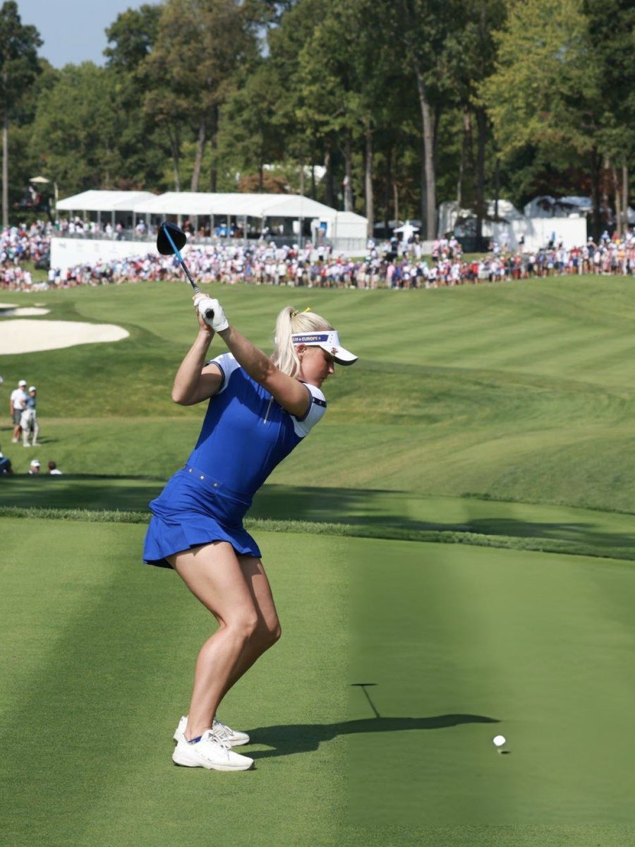 ISPSHanda's tweet photo. Back competing on one of the biggest stages in world golf! Wishing ISPS HANDA Ambassador @HullCharley the best of luck for this week’s Solheim Cup as part of Team Europe! 🇪🇺⛳️

#PowerOfSport #SolheimCup https://t.co/reAt2aSWEi