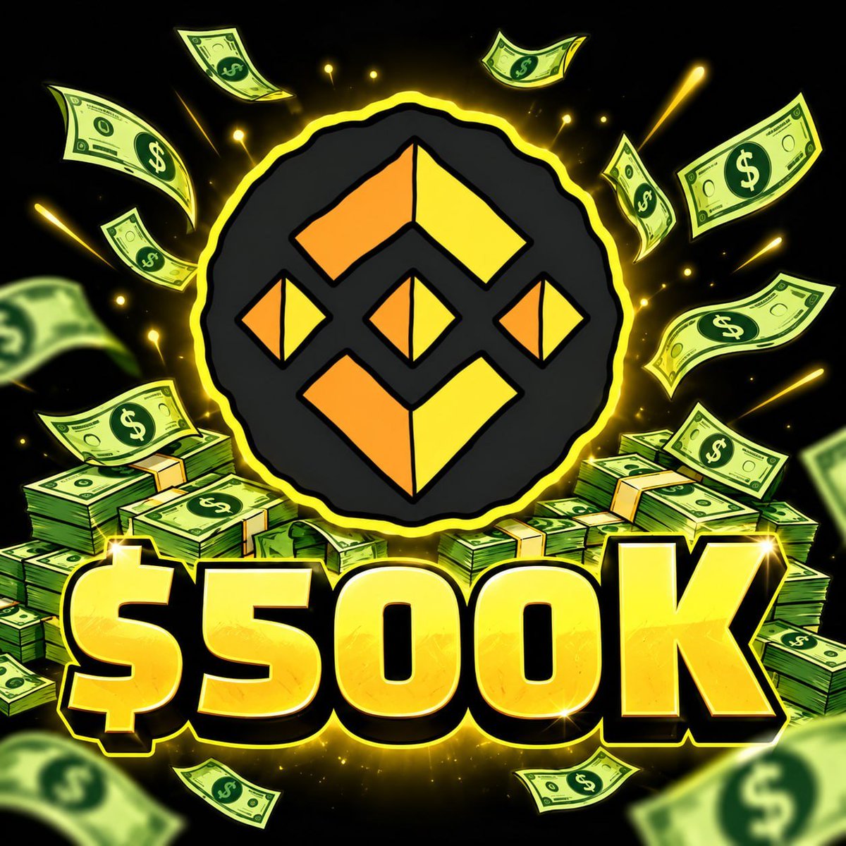 Scamnance's tweet photo. $500K CROSSED. TARGET COMPLETE! 🖨📈

$SNC keeps pushing UP! First milestone secured, now we’re aiming for $1M market cap. 💥

CZ-inspired memes. Scamnance madness. The printer isn’t taking a break.

Next target: $1,000,000. Infinite BRRR. 💸 https://t.co/VarEYXYPMc