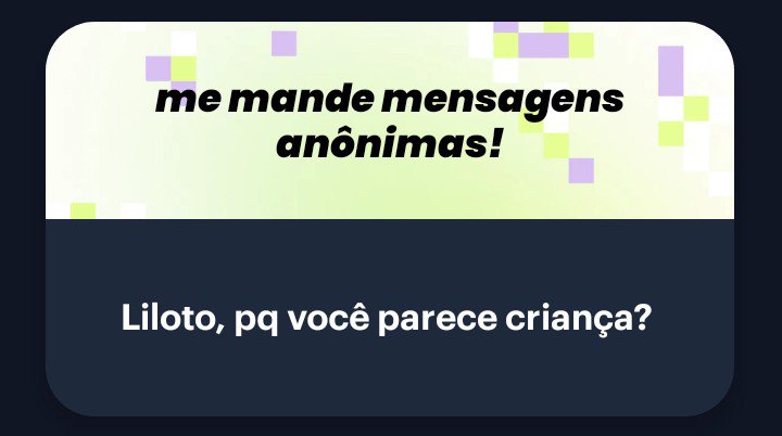 Comecome6734's tweet photo. O correto é Liltotto. Sobre sua pergunta...nhe... puberdade não funcionou direito comigo. Além disso, eu sou aquele tipo de pessoa que come, come e não engorda, o que dificulta pra mim criar peito ou qualquer curva. https://t.co/GFatQR9MTd