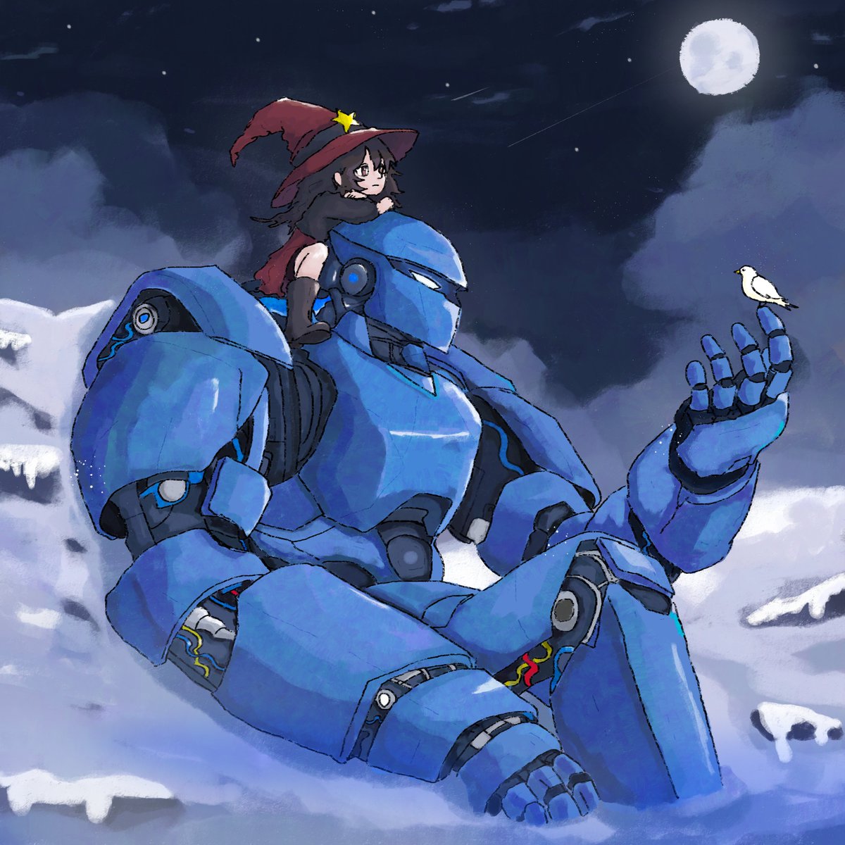 OO_RAX's tweet photo. STAR//FALL collection on @xrpcafe  

Just dropped: WITCH//MECHA 🧙‍♀️🤖

2 $XRP | 20 editions

Link https://t.co/AjZ97hegtq https://t.co/uNbAtV8qB2