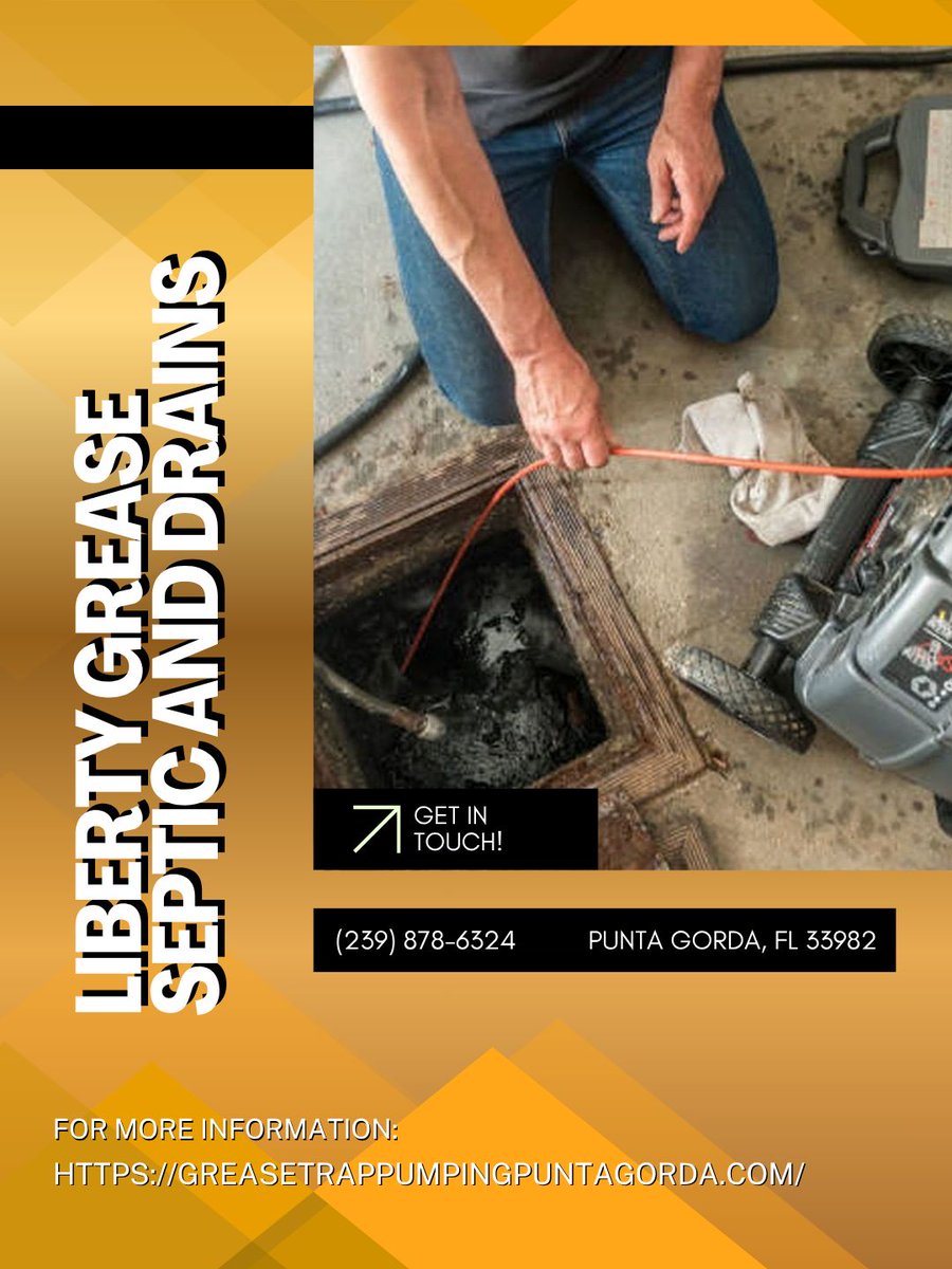 LibertyGrease's tweet photo. Clogged pipes and slow drains can disrupt daily routines, but our trusted #DrainCleaning service helps restore proper flow. Our team works thoroughly to clear the buildup and improve drainage. Give us a call now!
#DrainServiceCompany
https://t.co/Z3JgOPgmDf https://t.co/X1PsQ4ejsd