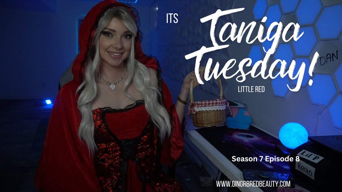 gingrbredbeauty's tweet photo. ❤️I’M BAAAAACK!❤️
Dragon Con is officially behind me, I survived the travel home, and its time to catch up! And apparently the best way to ease back into streaming is to immediately become Little Red Riding Hood for @TangiaCo Tuesday. Come hear the Dragon Con stories, create some Little Red tangias, and welcome me home to the #GSpot! 
#live on #twitch in 15
https://t.co/TD5hZD2lnn
#repost for #giveaway entries!