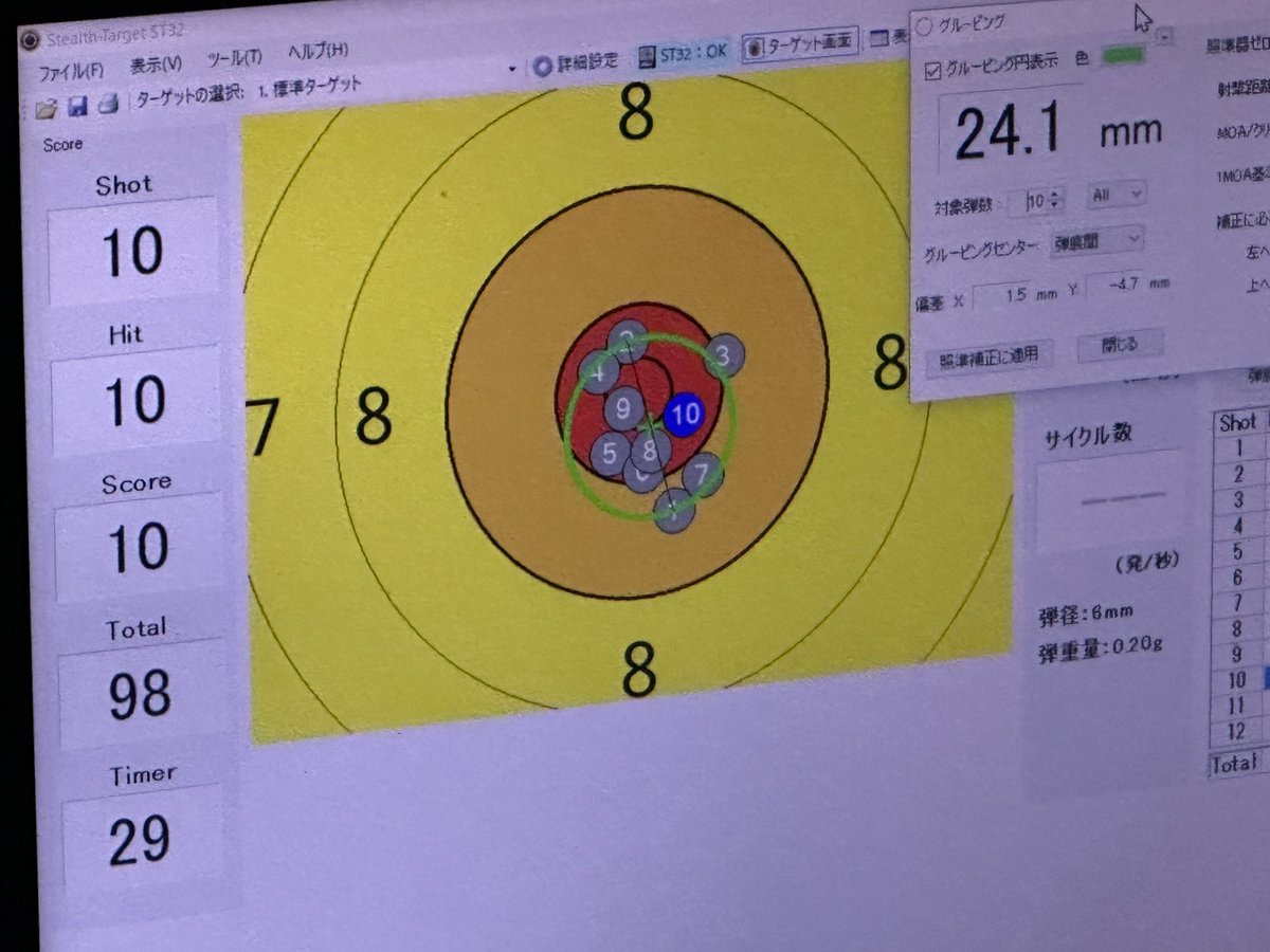 nekonabestation's tweet photo. ゼロイン完了✅
上で狙っても下で狙っても
ズレません

#AK74M #VFC #AV74M #ELCAN https://t.co/owwhz8Our8