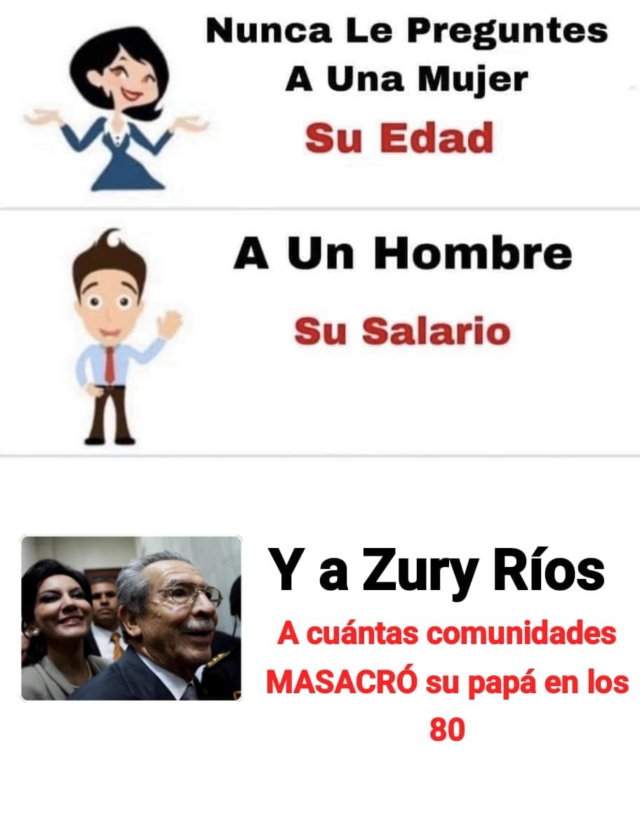 _rojilla's tweet photo. en Guatemala SÍ hubo genocidio y la familia del genocida quiere seguir viviendo a costillas del pueblo

Zury no te toca, tampoco le toca al nieto estúpido del genocida

no les toca, Ríos de sangre NUNCA más https://t.co/CzBIX7zdum