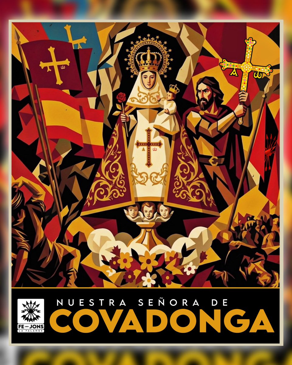 fe_asturias's tweet photo. 8 de septiembre: Día de la Santina, día de Asturias.

"Bendita la Reina de nuestra montaña, que tiene por trono la Cuna de España."

Santa María de Covadonga: Ruega por nosotros. https://t.co/fq1A2qZR12