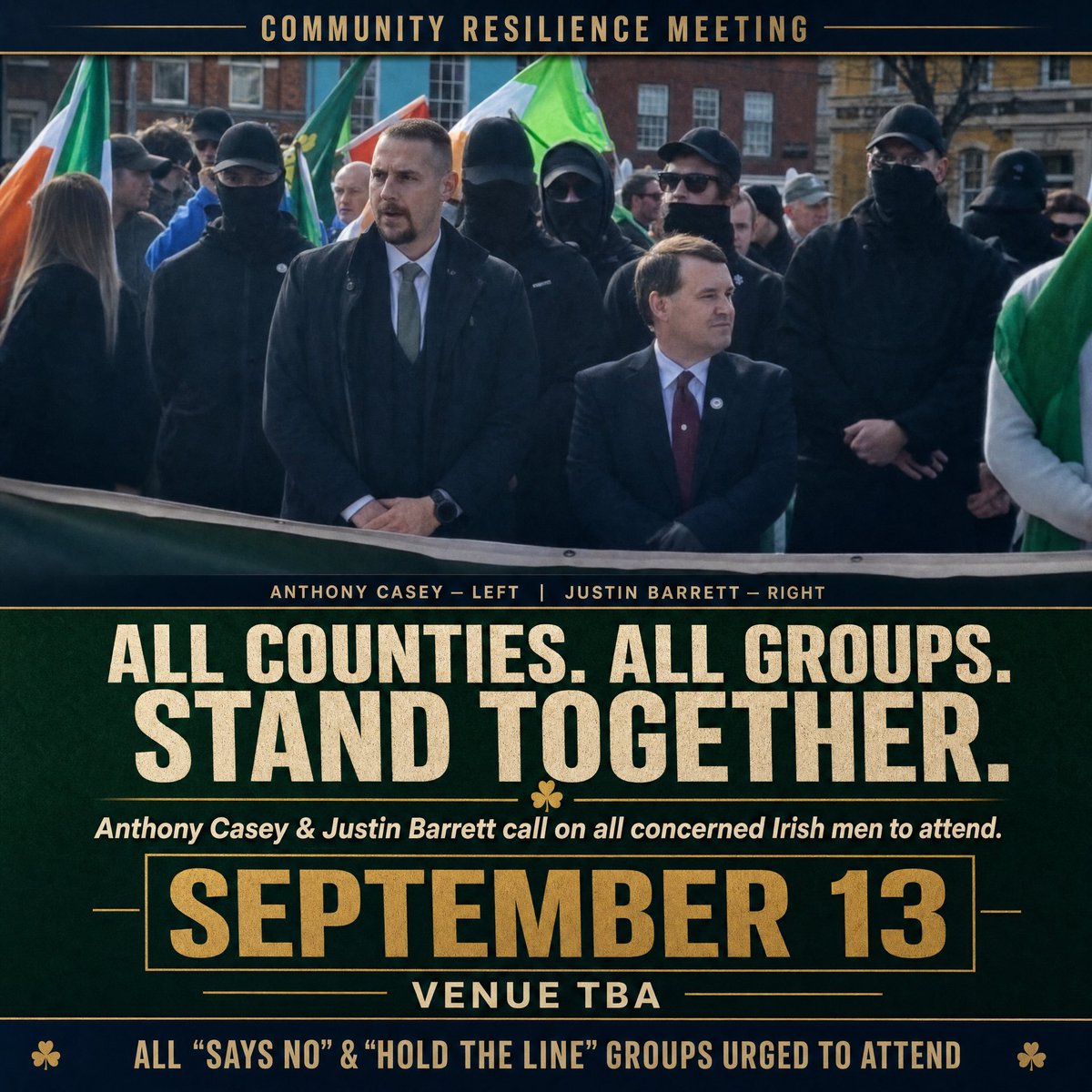 BarrettNatSocP's tweet photo. I will be there, not to tell anyone anything, but to listen to everyone. https://t.co/VJ2lNRm9oP