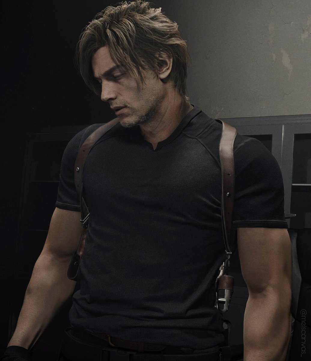 LEONPlLLED's tweet photo. leon kennedy hello please https://t.co/W7ZDKJ0sef