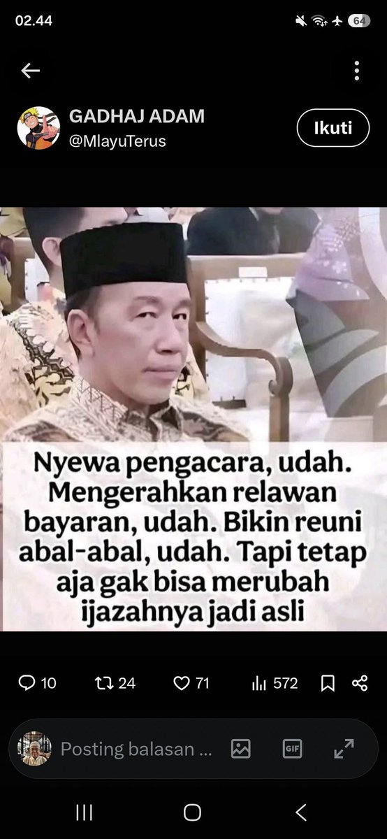 abdullahjust86's tweet photo. @DedynurPalakka https://t.co/x5mtDrbD32
