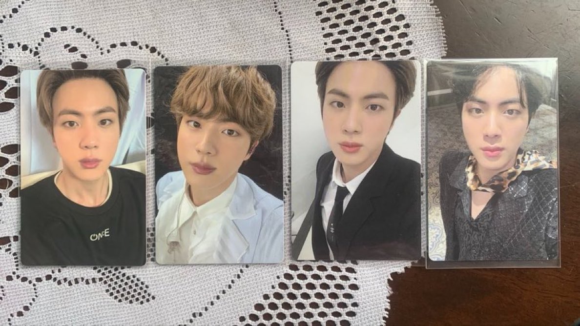 breadjinnie___'s tweet photo. wts lfb ph bts #breadjinniecartz

jin photocard set 🩷 ₱550 set payo

loc: qc, metro mnl ~ comment to claim 🫶🏻
# pc memories 2020 memo mots one dvd digicode bluray br https://t.co/iyxUv3M1u5