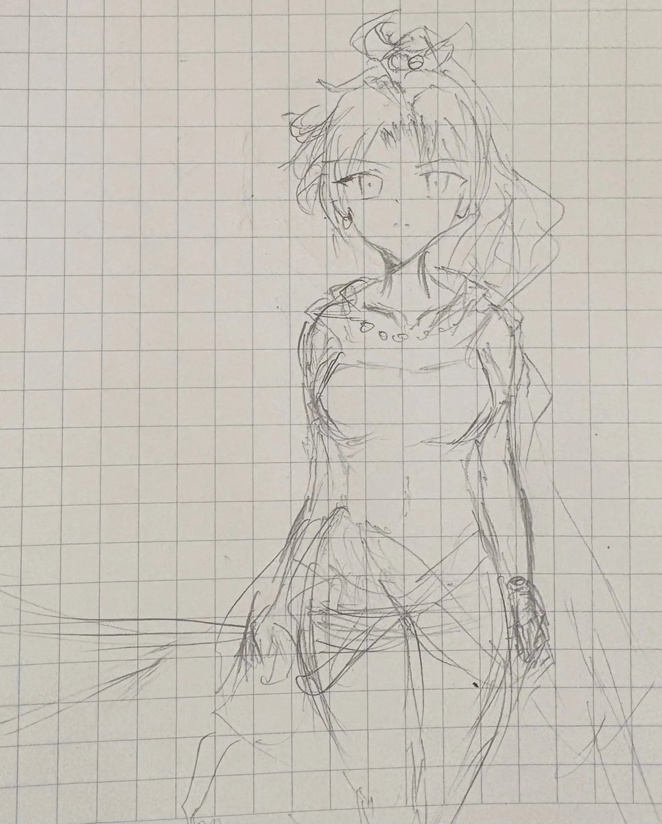 Fiin36772's tweet photo. 今日のスケッチ！ FF6のティナちゃん！！！ 自分が描きたくても描いたことないタイプの子なので、頑張って清書したいー！！ https://t.co/mTWLkm06xO