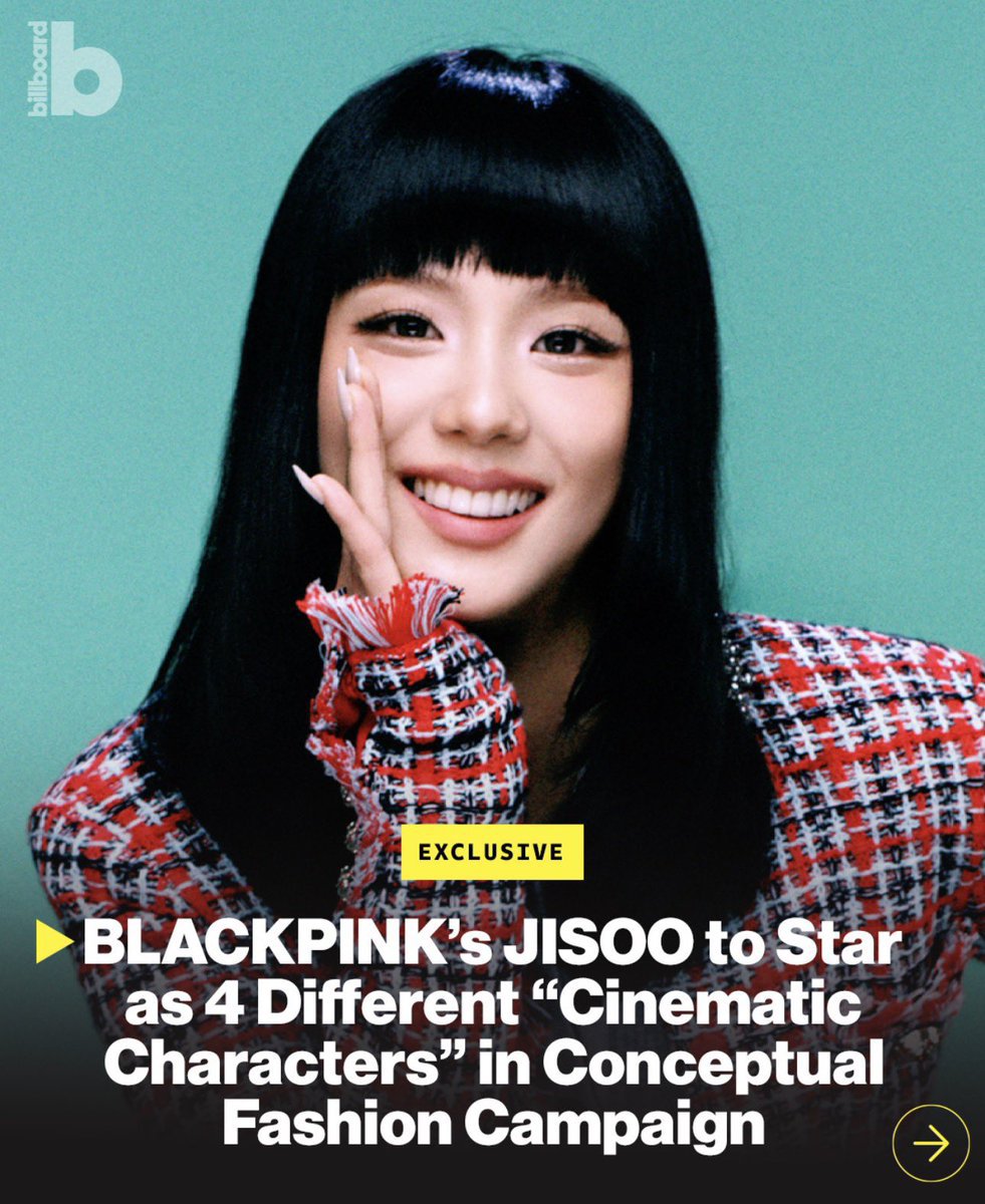 ForeverKimJisoo's tweet photo. JISOO is set to star as four different cinematic characters in the upcoming Self-portrait campaign. 
Each character will showcase a different side of JISOO, bringing the campaign’s cinematic concept to life. https://t.co/OEn8dgPEQ0