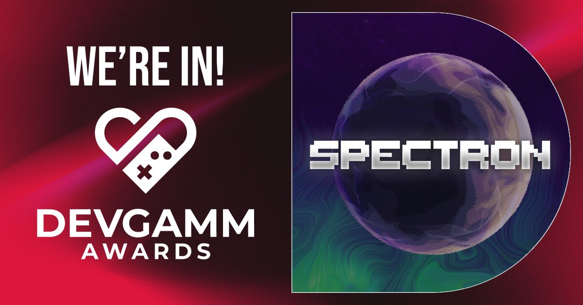 strawberryfoxGD's tweet photo. Spectron has made it to the @DevGAMM Awards! 🏆 

Big thanks to the organizers for giving us this opportunity. 

Wish us good luck and share our game to show what we're up to! 🍓🦊

#spectron #games #steam #indiegames #devgamm #devgamm2026 #devgammawards #devgammawards2026 https://t.co/gLHL9ldei7
